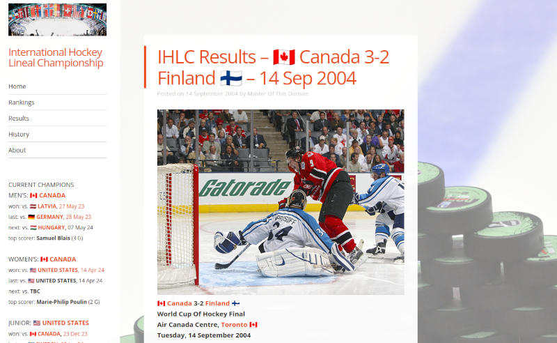Canada tops Finland!