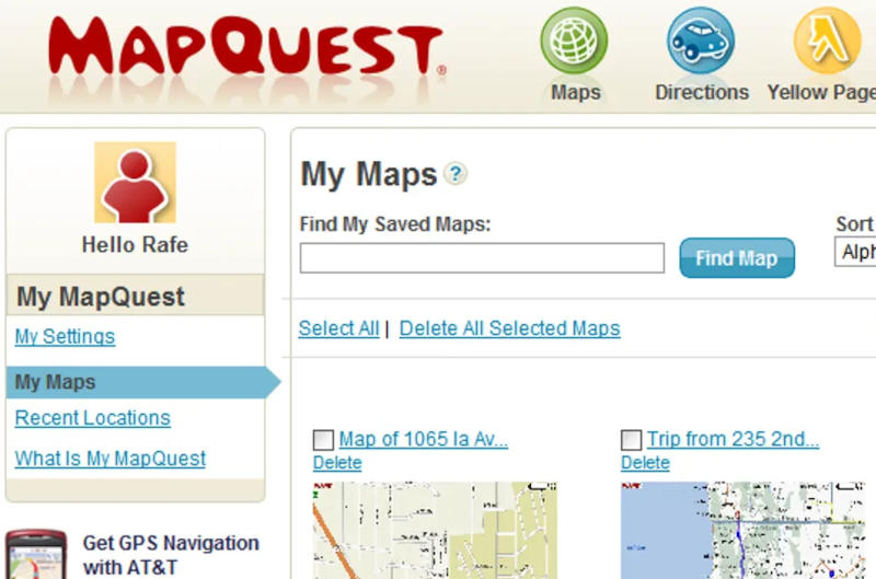 Thanks Mapquest