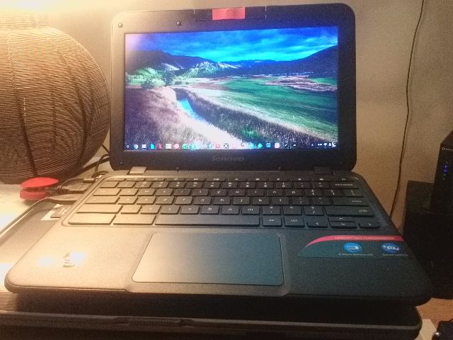 My new Lenovo N21 Chromebook