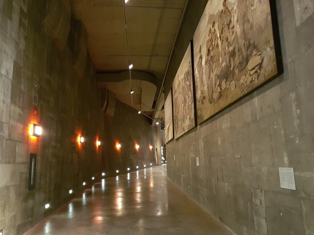 War Museum Hall to basement