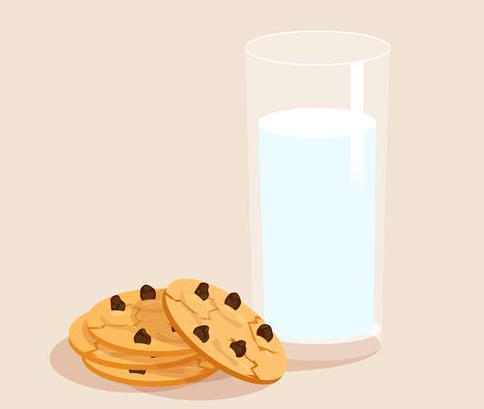 cookies and milk