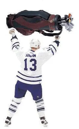 The only thing Sundin will raise this season.