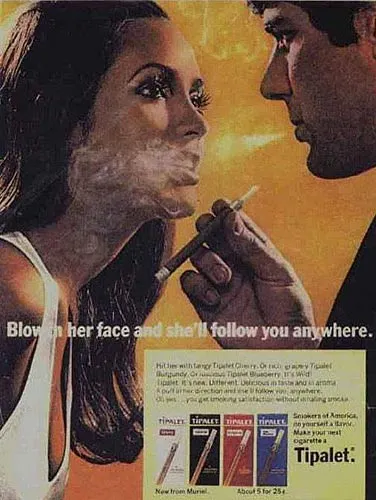 lol… an old cigarette ad.