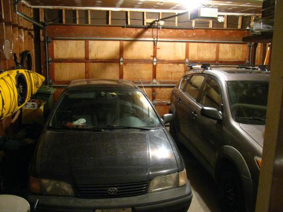2 cars 1 garage. I never thought it would happen