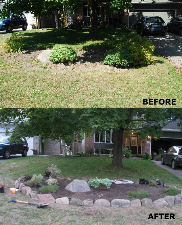 Front garden transformation