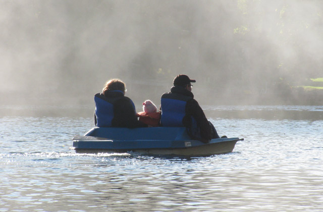 Captain and family on a three hour tour…