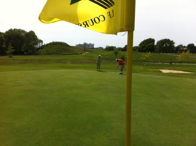 Golfing with my family on Father’s Day beneath the burning ball of fire