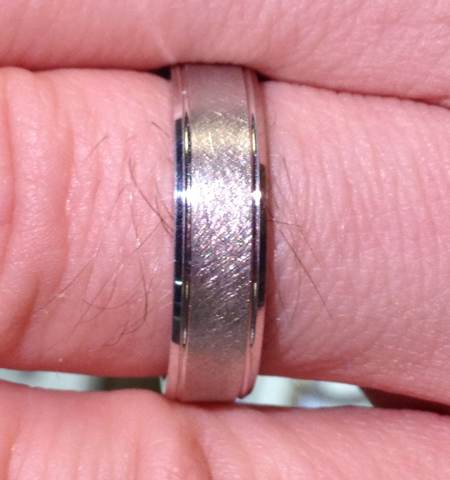 My wedding ring.