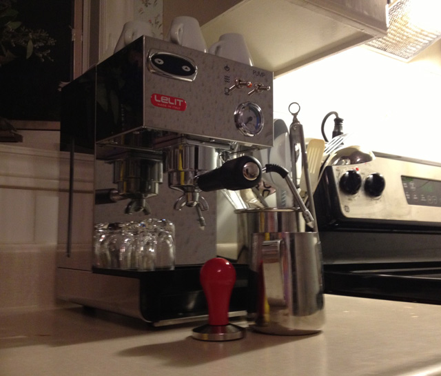 Lelit espresso machine