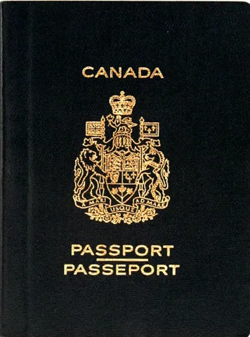 Canadian passport eh!