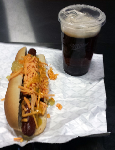 For around $27 you can get a beer and a hotdog at the ACC. Yup…