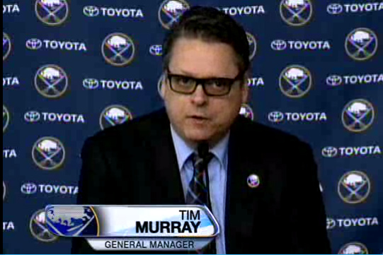 Sabres new General Manager Tim Murray