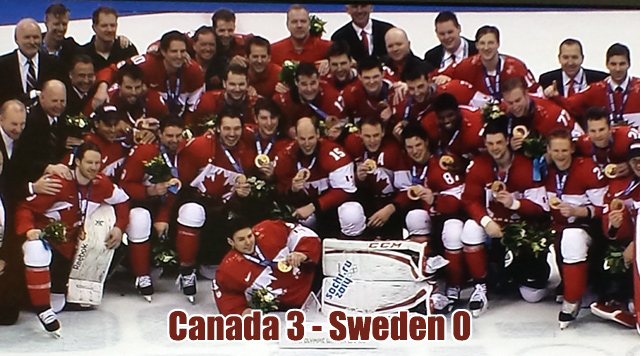 Men win hockey gold