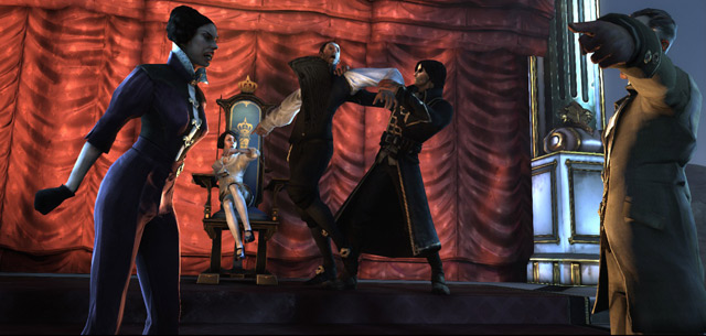 Endgame cutscene from Dishonored. Great game!