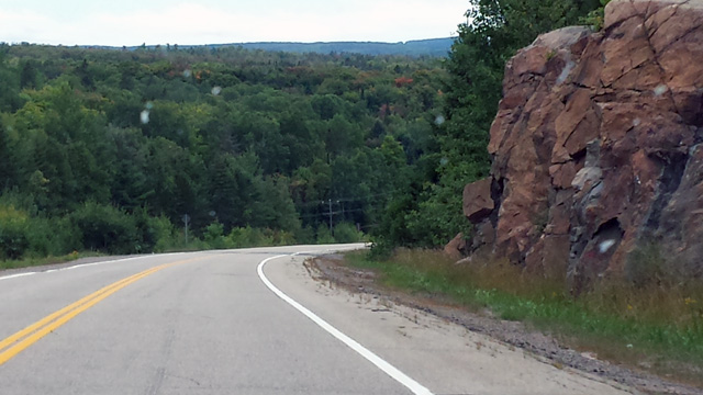 Algonquin Park. HWY 60 Vista.