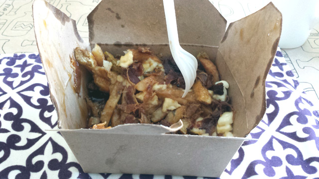 Oh yes! Bacon poutine!