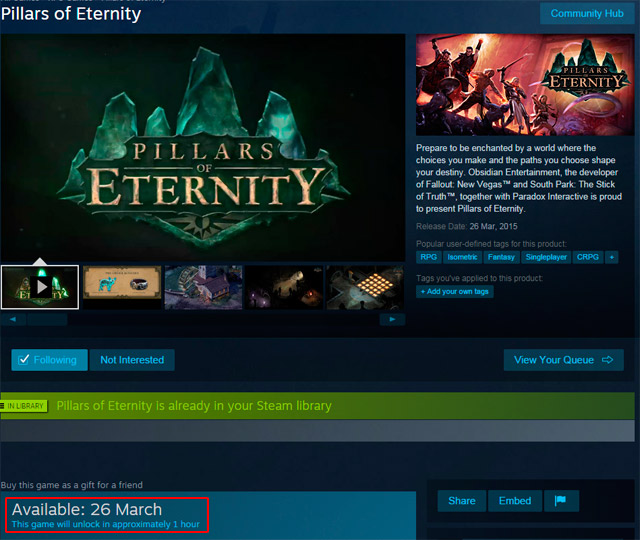 Come on Steam!