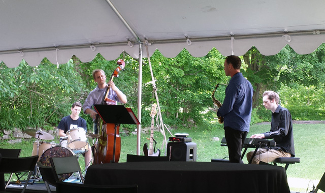 Enjoyed some wonderful grooves from the Guelph Youth Jazz Ensemble with Brent Rowan and Jason Raso