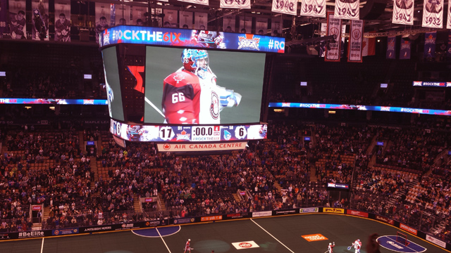 Toronto Rock Goalie Nick Rose