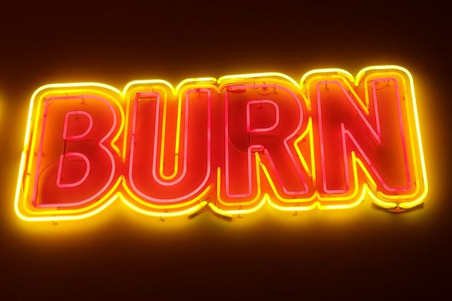 Burn Baby Burn – One of the neon exhibits