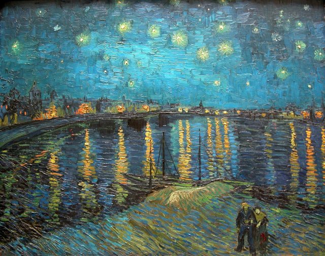 Vincent van Gogh’s Starry Night over the Rhone 1 (1888)
