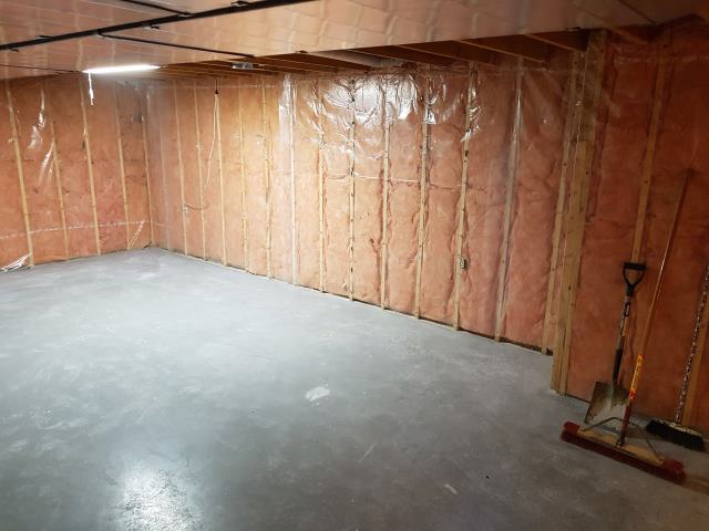 Getting the basement ready to reno!