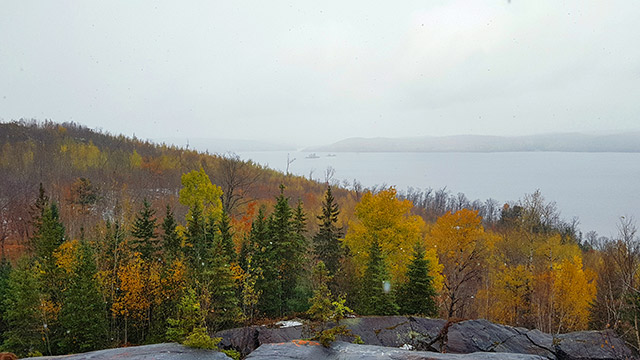 We stopped for some photos of this wonderful view