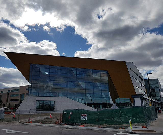 Humber North’s new building.