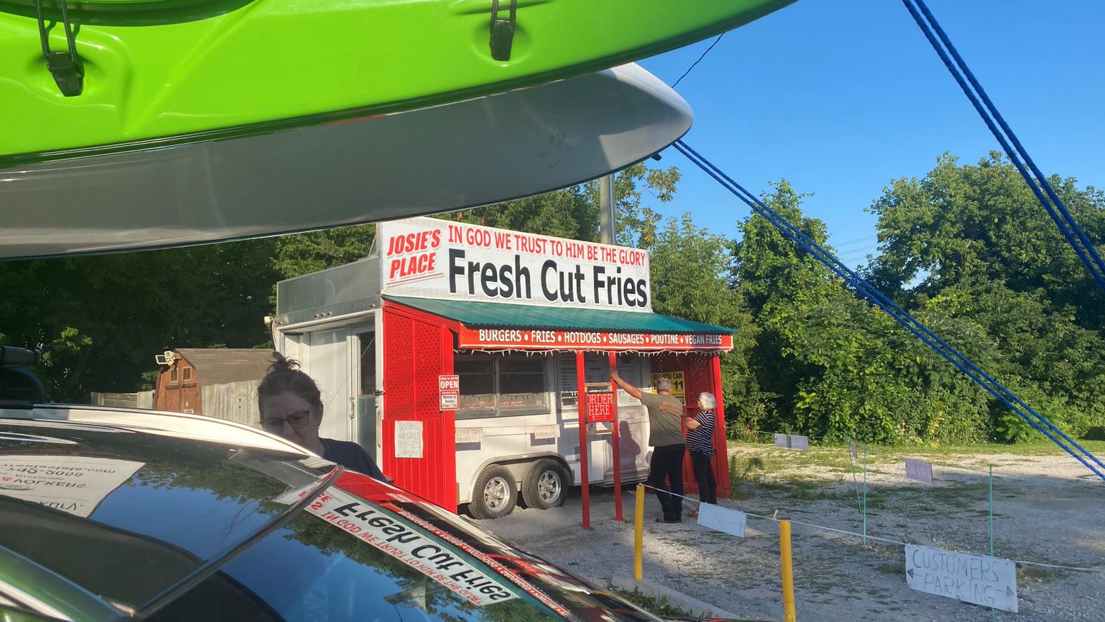 Jesus built my Fresh Cut Fries