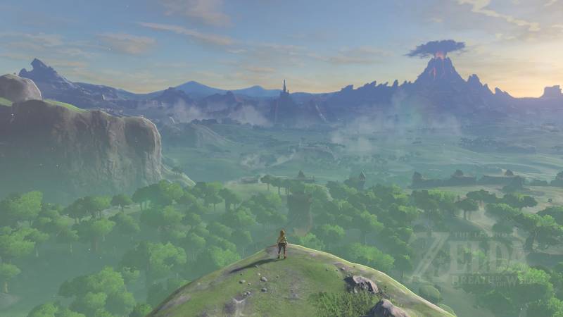 zelda breath of the wild is a beautiful world