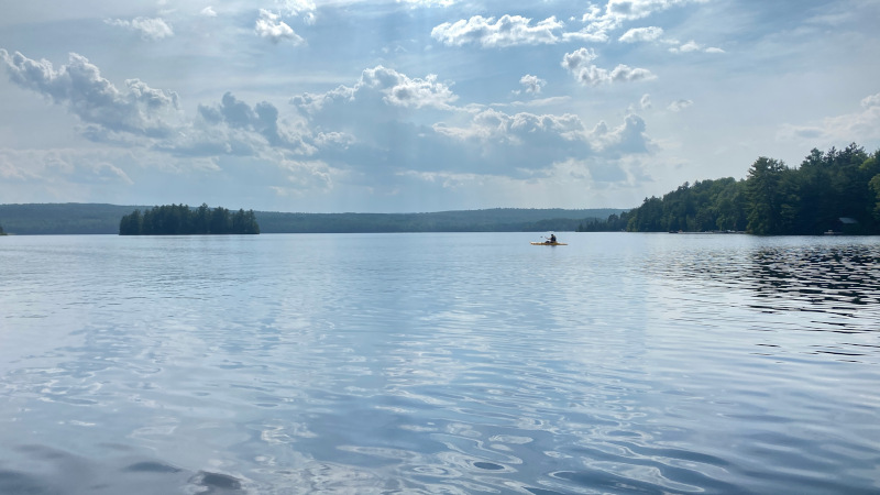 Lovely afternoon on Paugh Lake