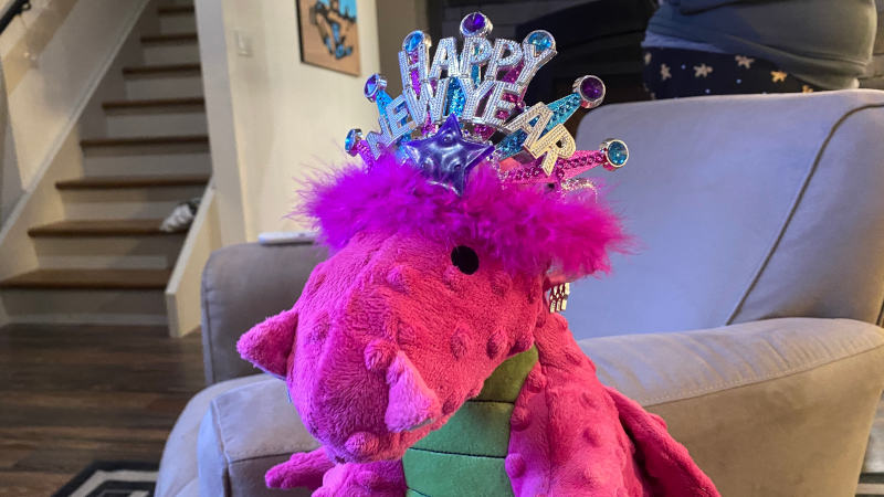 Pink Dragon says: Happy New Year!