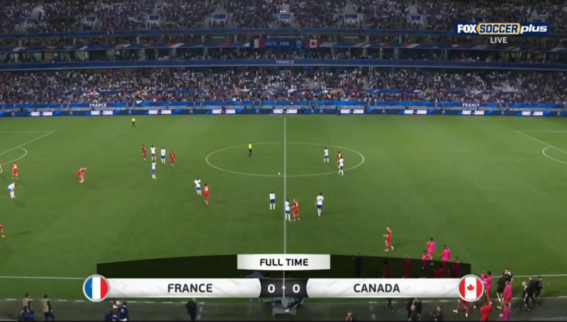 Canada ties 2nd ranked France!