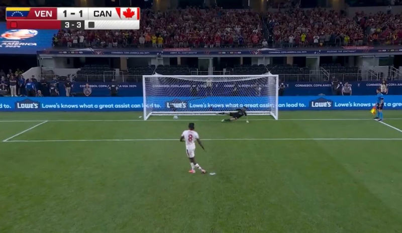 Cool Kone put Canada in Semis!