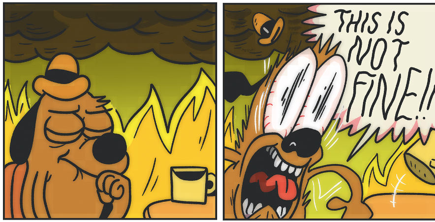 This is not fine.